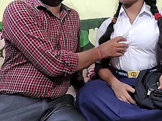Indian-collage girl making love in teachar in home made Mumbai ashu